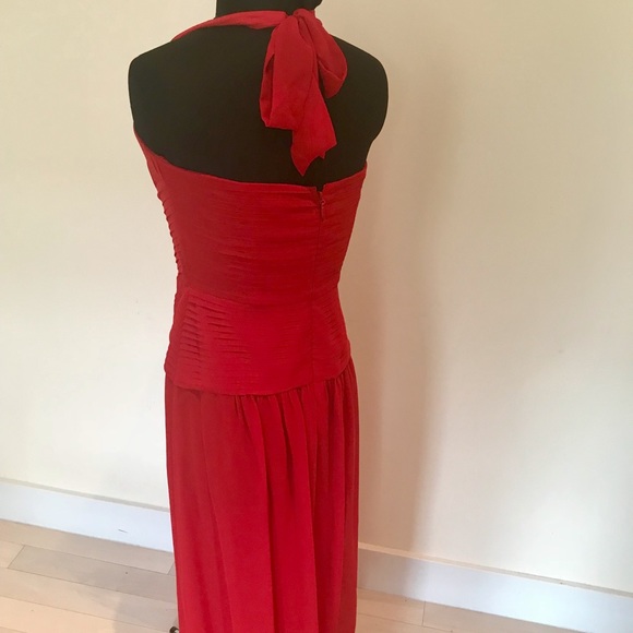 BCBGMaxAzria Red Selene Gown / Dress - Picture 5 of 7